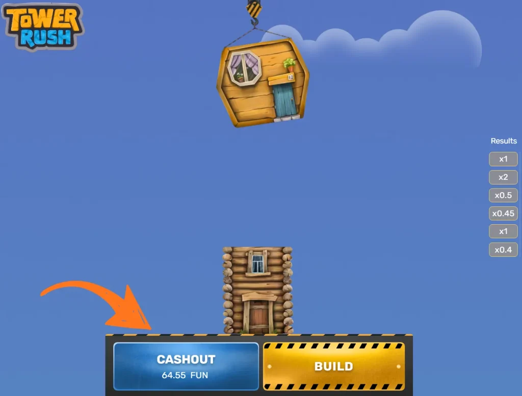 Tower Rush - Rút tiền thắng cược